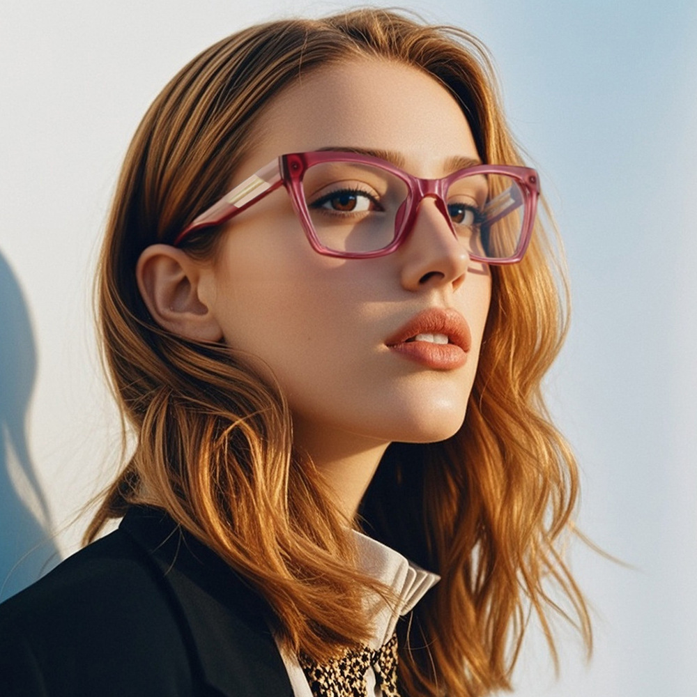 Blue Light Glasses - Cat Eye Large Frame Anti Blue