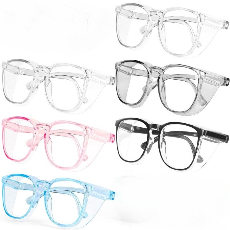 Blue Light Glasses - 1/6pcs Women's Safety Glasses, Anti-fog, Nurse