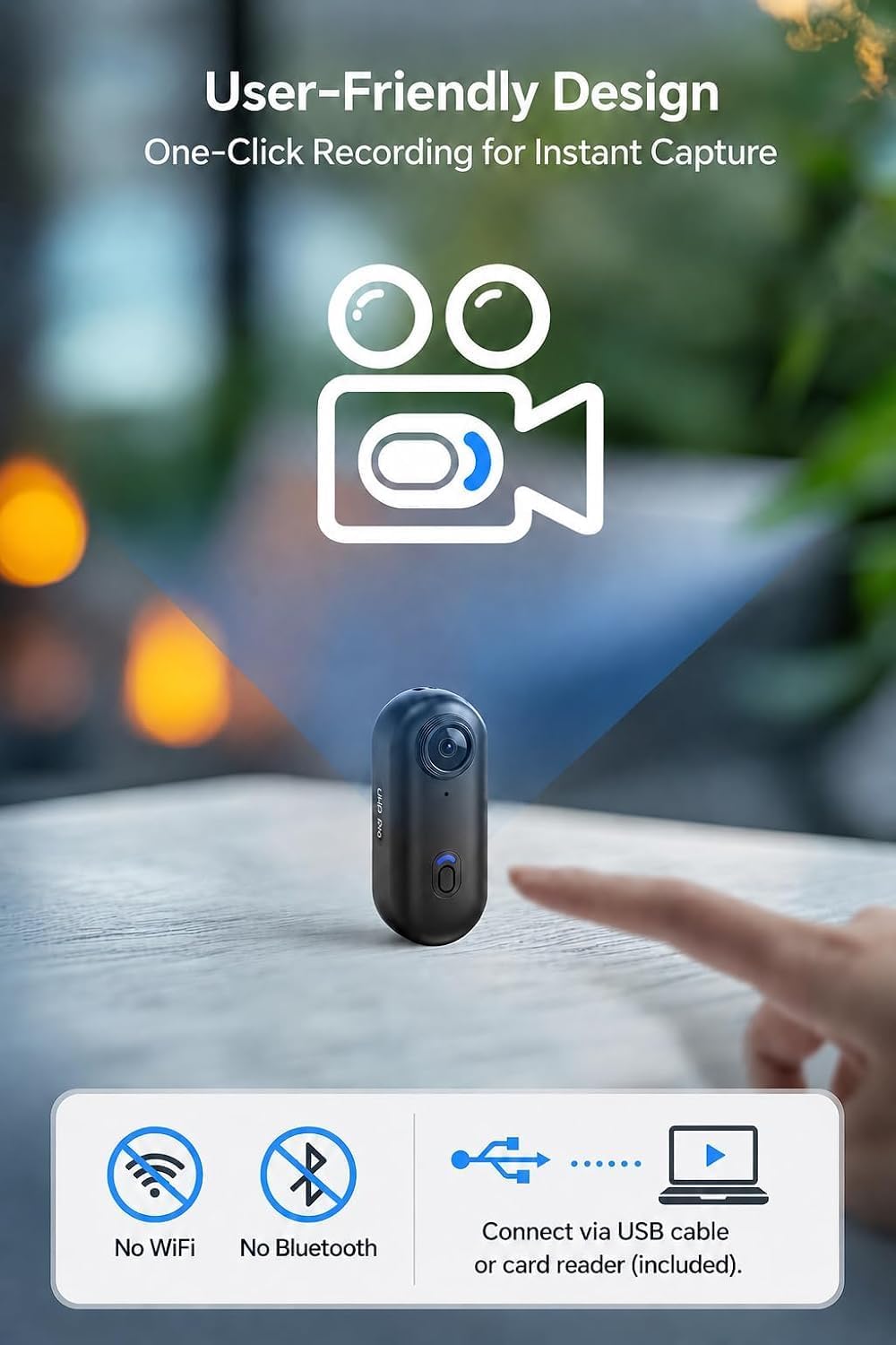 BOBLOV W4 Mini Body Camera 108 - Webcam Hd 1080P 评论和价格