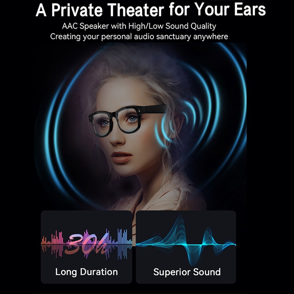 2 in 1 AI Smart Glasses HD Pho - Blue Light Glasses 评论和价格