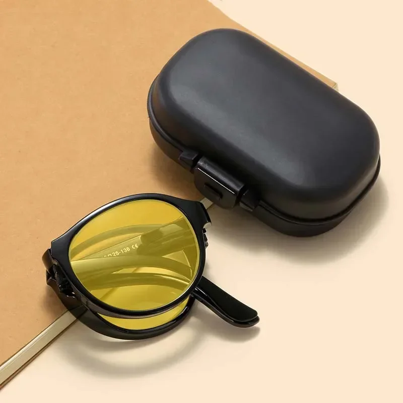 Foldable Night Vision Glasses  - Blue Light Glasses 评论和价格