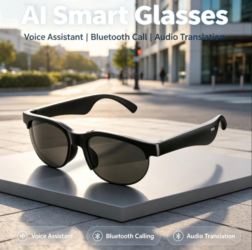 Smart Bluetooth Glasses TAC Po - Blue Light Glasses 评论和价格