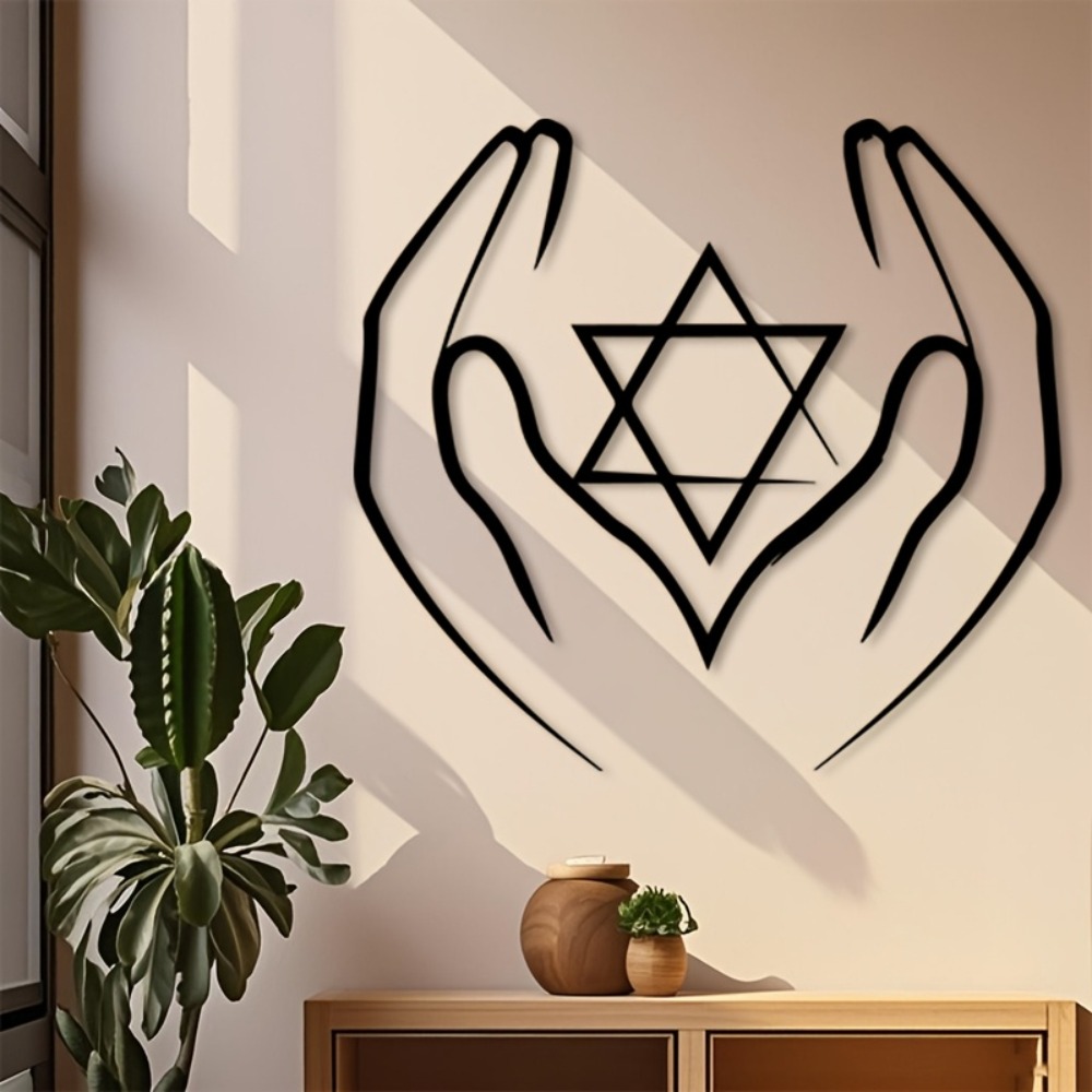CIFBUY Metal Wall Art Abstract - Home Office For 评论和价格