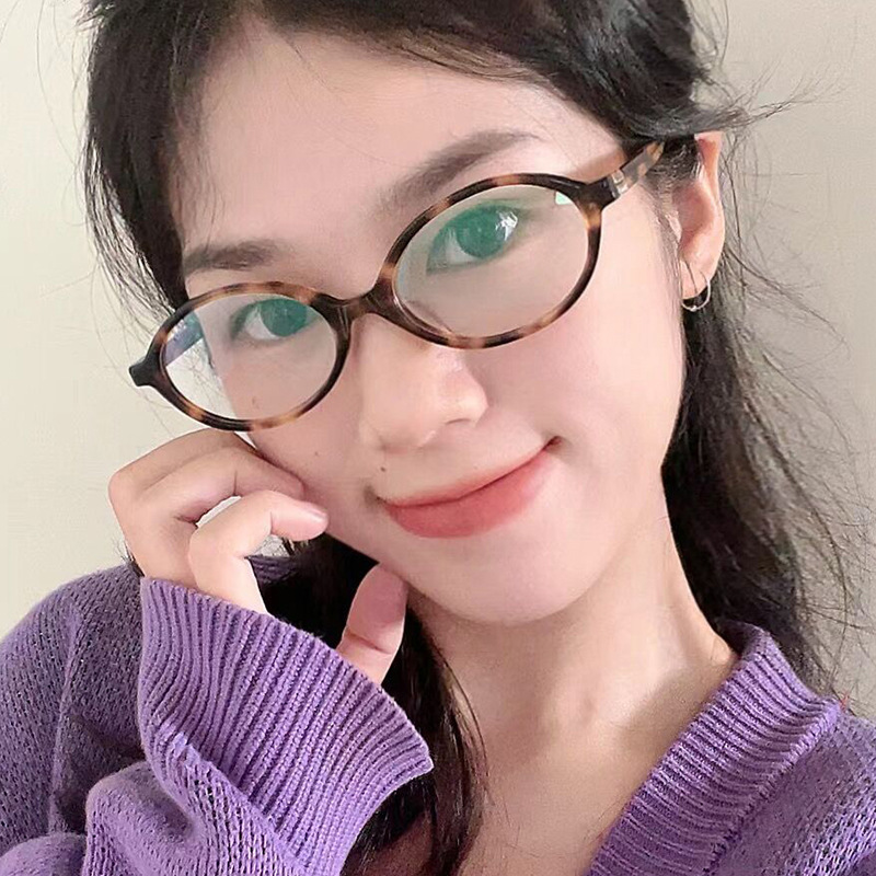 Vintage Oval Sunglasses Women  - Blue Light Glasses 评论和价格