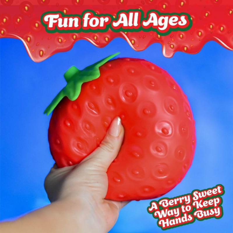 Strawberry Squishy Toy Large S - Home Office Simulator 评论和价格