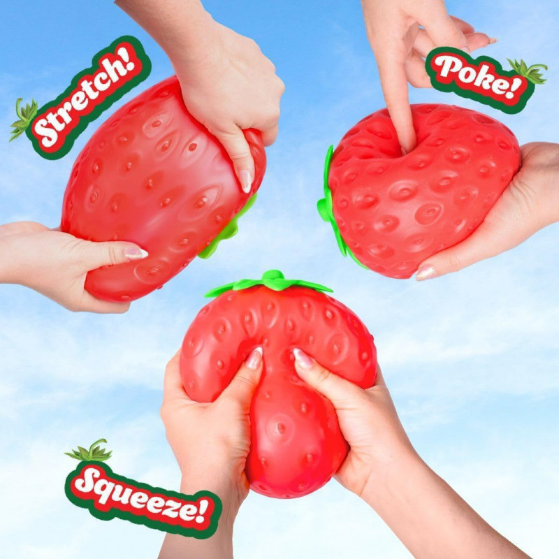 Strawberry Squishy Toy Large S - Home Office Simulator 评论和价格