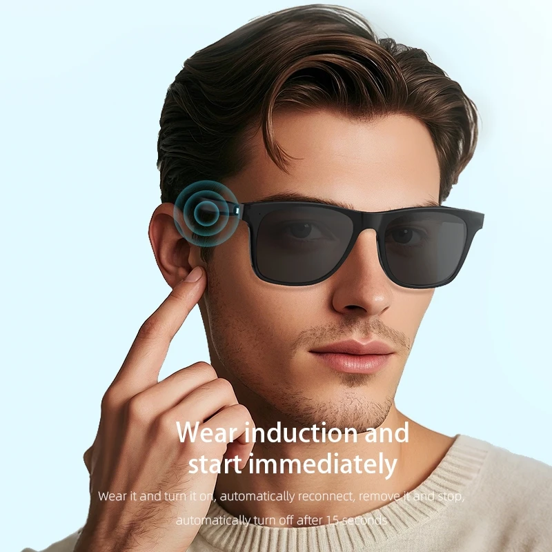 New Smart Audio Bluetooth Glas - Blue Light Glasses 评论和价格