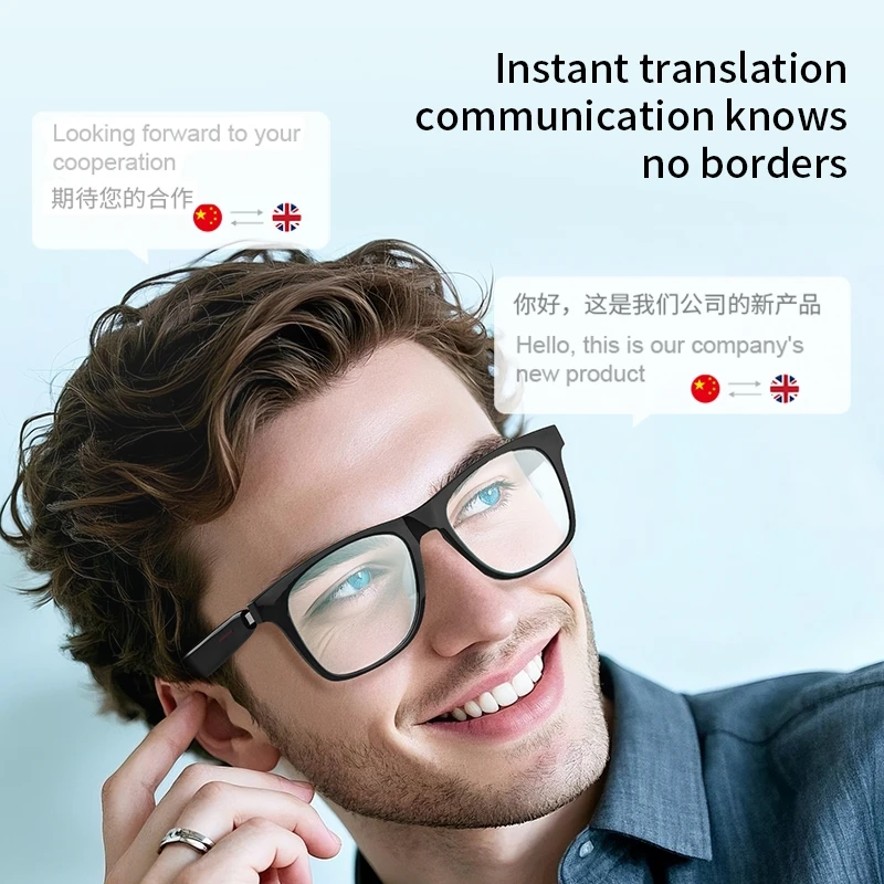 New Smart Audio Bluetooth Glas - Blue Light Glasses 评论和价格