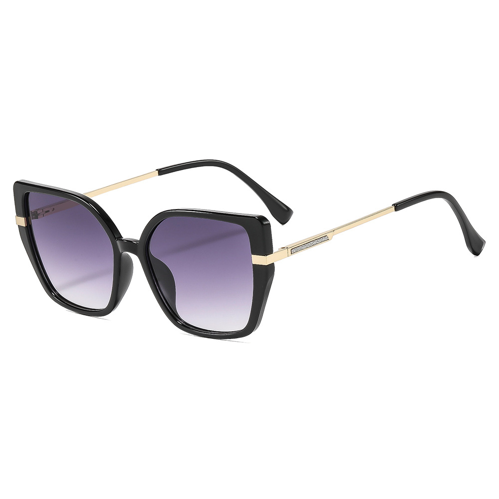 Color block color contrast cat - Blue Light Glasses 评论和价格