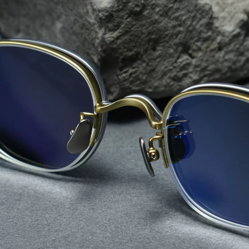Olamins Ultralight Pure Titani - Blue Light Glasses 评论和价格