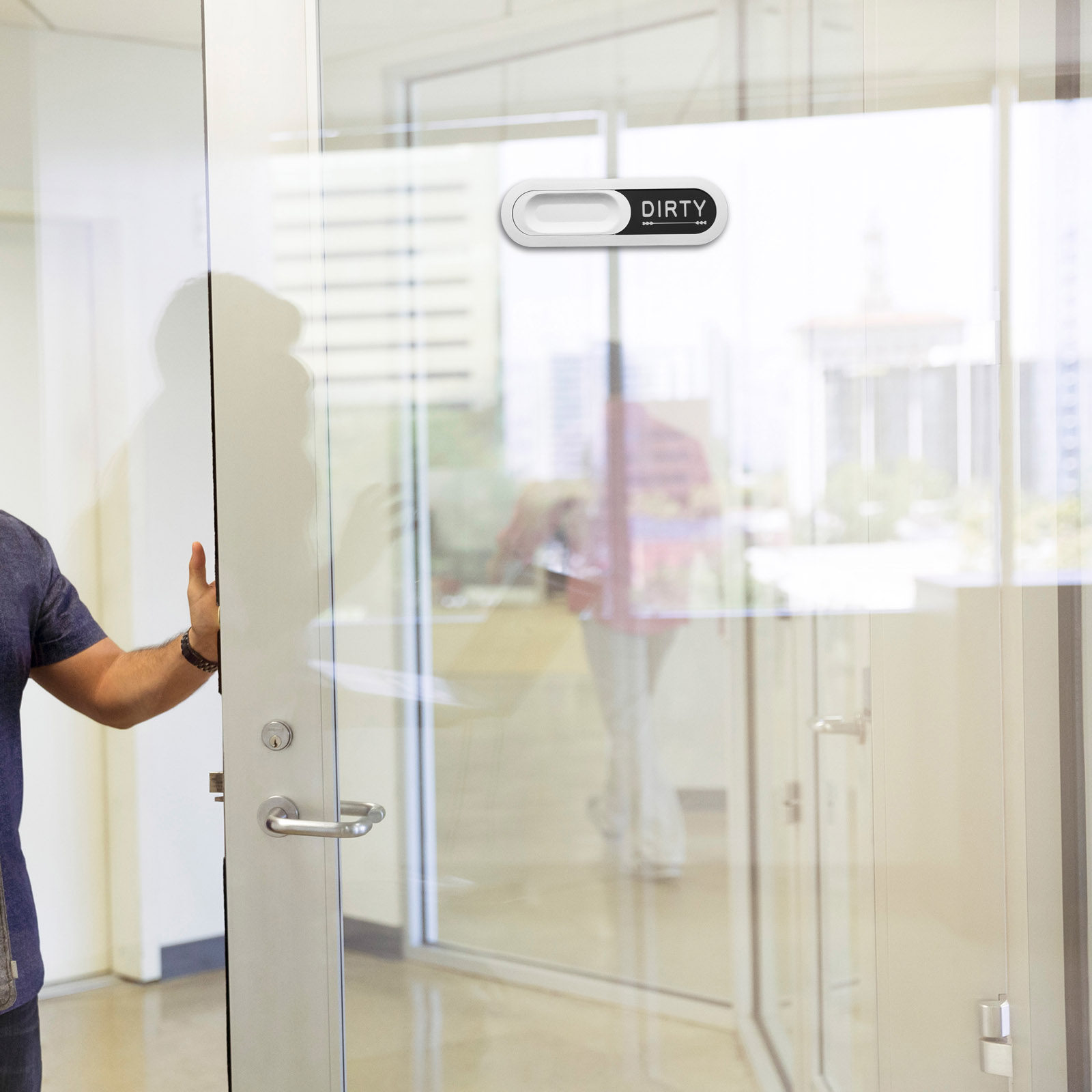 Office Door Sign Slider Vacant - Home Office Vacantes 评论和价格