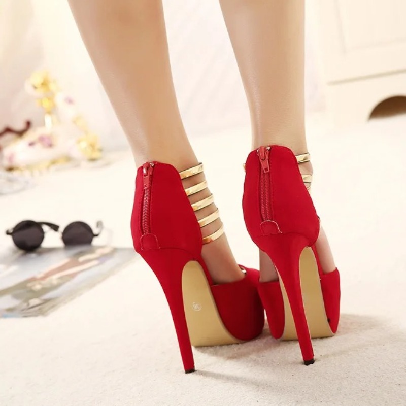 13CM Women's Shoes Sexy Model  - Home Office Size 评论和价格