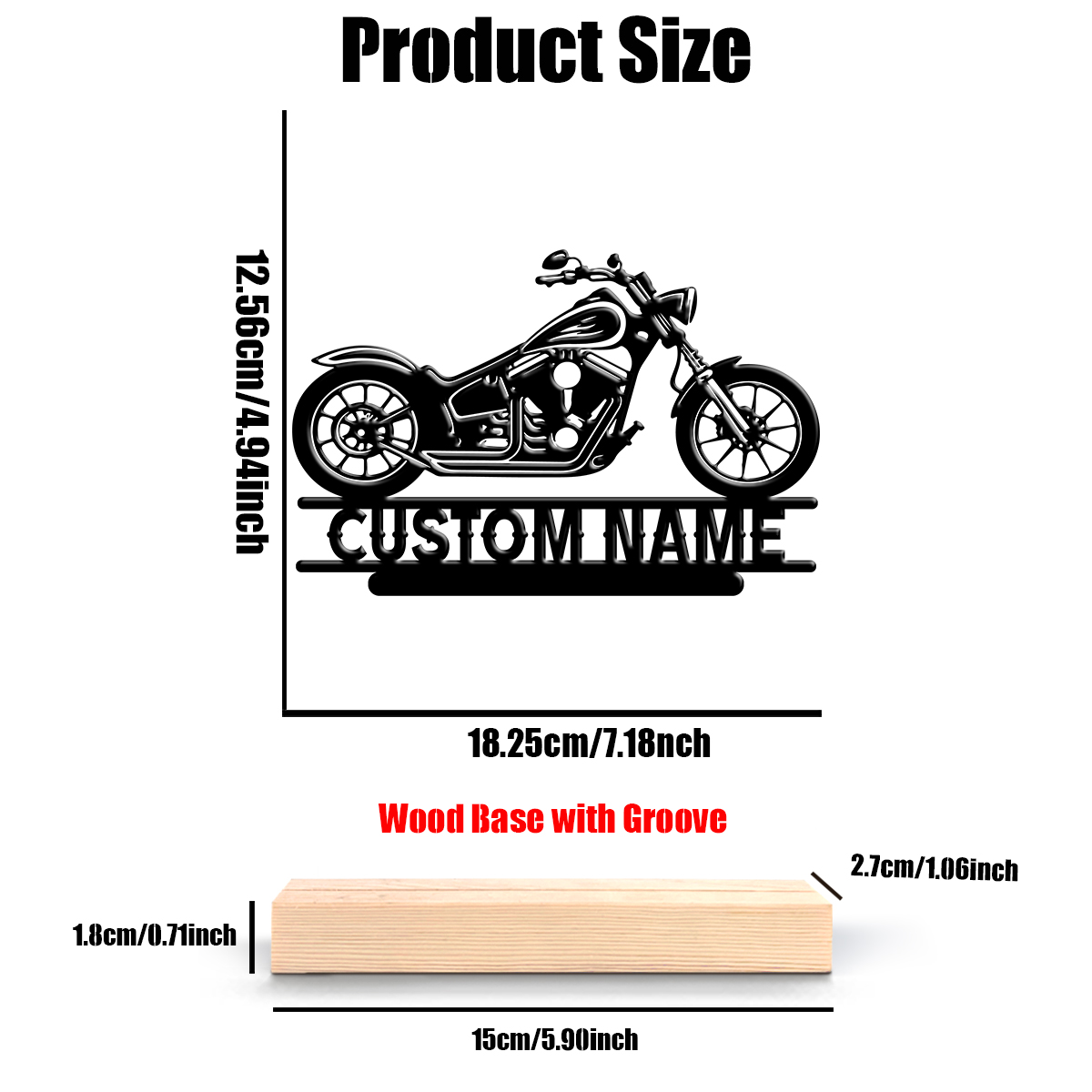 1Pc Csutom Name Road Motorbike - Home Office For 评论和价格